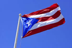 Images Dated 6th July 2007: Puerto Rican flag