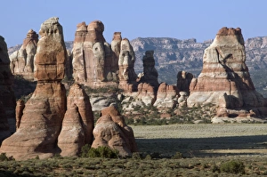 Rock formations in The Needles district, Canyonlands National Park, Utah, USA Rock formations in The Needles district, Canyonlands National Park, Utah, USA