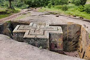 Images Dated 27th September 2010: The rock-hewn churches of Lalibela, Ethiopia