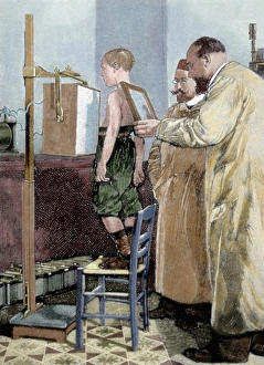 Images Dated 7th June 2011: Rontgen, Wilhelm Conrad (1845-1923). German physicist. Discovered Roentgen rays or X-ray (1895)