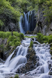 Roughlock Falls in Spearfish Canyon in the Black Hills National Forest, South Dakota, USA Roughlock Falls in Spearfish Canyon in the Black Hills National Forest, South Dakota, USA