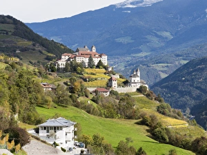 Saeben monastery and abbey (Monastero di Sabiona) near Klausen (Chiusa Saeben monastery and abbey (Monastero di Sabiona) near Klausen (Chiusa