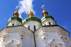 Saint George Cathedral Vydubytsky Monastery Kiev Ukraine Saint George Cathedral Vydubytsky Monastery Kiev Ukraine