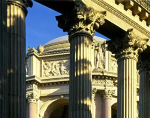 Images Dated 14th December 2009: San Francisco, California. USA. Palace of Fine Arts, built for 1915 Panama-Pacific