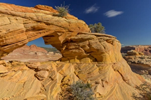 Sandstone arch in the Vermillion Cliffs Wilderness, Arizona, USA Sandstone arch in the Vermillion Cliffs Wilderness, Arizona, USA