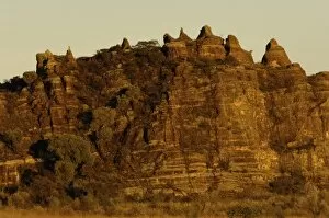 Images Dated 18th December 2005: Sandstone Massif. Isalo National Park. MADAGASCAR. Isalo was declared a National Park in 1962