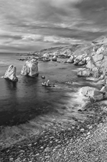Sea stacks and rocky coastline at Soberanes Point, Garrapata State Park, Big Sur Sea stacks and rocky coastline at Soberanes Point, Garrapata State Park, Big Sur