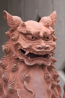 Shiisa or Okinawan lion gods, are said to bring good luck Shiisa or Okinawan lion gods, are said to bring good luck