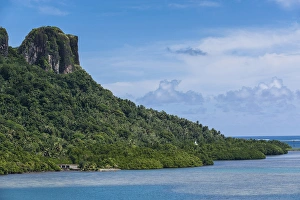 Sokehs rock, Pohnpei, Micronesia, Central Pacific Sokehs rock, Pohnpei, Micronesia, Central Pacific