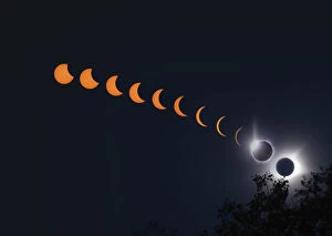Solar Eclipse Gallery: Solar Eclipse 2017, Viewed from Smoky Mountains National Park, Tennessee, USA