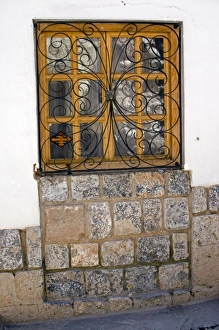 South America - Peru. Architectural details in Cusco South America - Peru. Architectural details in Cusco