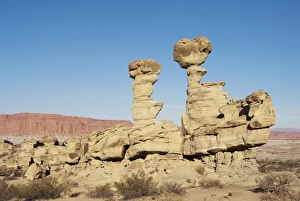 South America, Province San Juan - submarine stone formation in National South America, Province San Juan - submarine stone formation in National