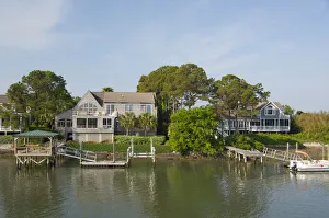 South Carolina, Sullivans Island. Sailing the intracoastal waterways between Charleston South Carolina, Sullivans Island. Sailing the intracoastal waterways between Charleston