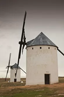 Don Quixote Gallery: Spain, Castile-La Mancha Region, Ciudad Real Province, La Mancha Area, Campo de Criptana
