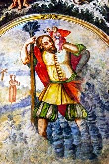 Spanish Explorer Angel Fresco Sanctuary of Jesus Atotonilco Mexico Spanish Explorer Angel Fresco Sanctuary of Jesus Atotonilco Mexico