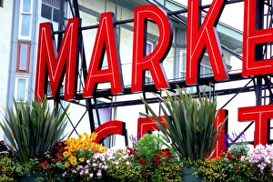 Spring at Seattles famed Pike Street Public Market Spring at Seattles famed Pike Street Public Market