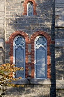 Images Dated 31st October 2004: ST. MICHAEL S, MARYLAND. USA. Windows in old church in St. Michael s. Christ Church