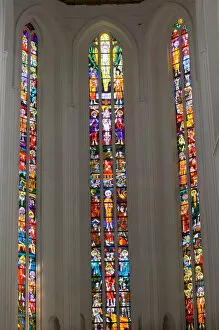 Images Dated 28th April 2004: stained glass, St. Peters church, Rostock_Germany