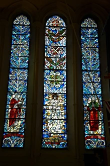 Stained Glass Window, Cathedral Church of Christ, Cathedral Square, Christchurch Stained Glass Window, Cathedral Church of Christ, Cathedral Square, Christchurch
