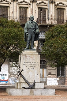 Statue of Jose de las Fuerzas Navales de la Republica 1842 - 1848, Chief of the naval Statue of Jose de las Fuerzas Navales de la Republica 1842 - 1848, Chief of the naval