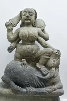 Stone carving at the museum of Mahasthangarh, one of the earliest urban archaeological Stone carving at the museum of Mahasthangarh, one of the earliest urban archaeological