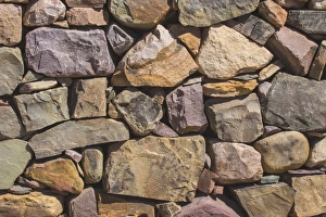 A detail of a stone wall amidst the ruins of an ancient fortress in Humahuaca, Argentina A detail of a stone wall amidst the ruins of an ancient fortress in Humahuaca, Argentina
