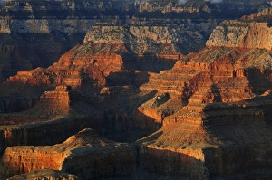 Images Dated 24th April 2010: Sunset, Grand Canyon National Park, Arizona, USA