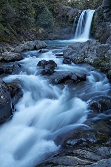 Tawhai Falls, Whakapapanui Stream, Tongariro National Park, Central Plateau, North Island Tawhai Falls, Whakapapanui Stream, Tongariro National Park, Central Plateau, North Island