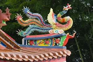 Temple with ornate sculpture decoration, Nanjing County, Fujian Province, China Temple with ornate sculpture decoration, Nanjing County, Fujian Province, China