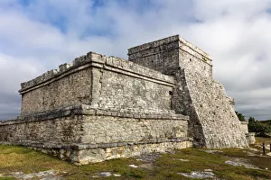 Temple of the Wind at Archeological Zone of Tulum Mayan Port City Ruins in Tulum, Mexico Temple of the Wind at Archeological Zone of Tulum Mayan Port City Ruins in Tulum, Mexico