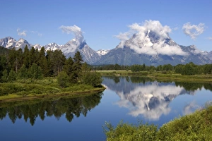 Teton Mountains in Grand Teton National Park, Wyoming Teton Mountains in Grand Teton National Park, Wyoming