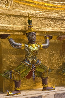 Thailand, Bangkok. Temple of the Emerald Buddha, Grand Palace Bangkok, Thailand Thailand, Bangkok. Temple of the Emerald Buddha, Grand Palace Bangkok, Thailand