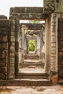 Images Dated 16th September 2012: Thailand. Phimai Historical Park. Ruins of ancient Khmer temple complex