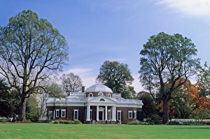 Thomas Jefferson estate Monticello near Charlottesville, Virginia. (Exclusive calendar Thomas Jefferson estate Monticello near Charlottesville, Virginia. (Exclusive calendar
