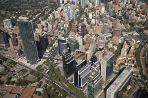 Titanium La Portada Tower (left), and World Trade Centre (right), El Golf District Titanium La Portada Tower (left), and World Trade Centre (right), El Golf District