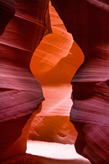 A tour through the red rock tunnels of Antelope Canyon in Arizona, USA A tour through the red rock tunnels of Antelope Canyon in Arizona, USA