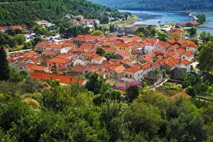 The town of Ston from the Great Wall, Ston, Dalmatian Coast, Croatia The town of Ston from the Great Wall, Ston, Dalmatian Coast, Croatia