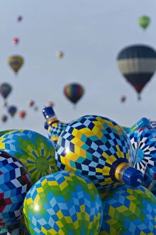 Images Dated 2nd October 2011: Toy balloons at the Albuquerque Hot Air Balloon Fiesta, New Mexico