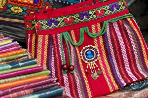 Traditional skirts Souvenir bags Dragon Spine Rice Terraces Longsheng, China Traditional skirts Souvenir bags Dragon Spine Rice Terraces Longsheng, China