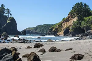 Trinidad, California. The beach at Trinidad State Beach Trinidad, California. The beach at Trinidad State Beach