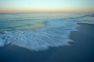 Twilight beach side, Gulf of Mexico, Grayton Beach SRA, Florida Twilight beach side, Gulf of Mexico, Grayton Beach SRA, Florida