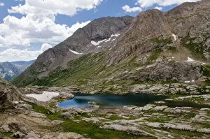 Images Dated 19th August 2008: Twin Lakes Basin, Weminuche Wilderness, Needle Range, San Juan National Forest, Colorado