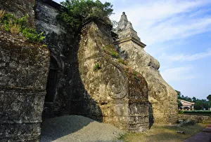 Unesco world heritage sight the colonial church Paoay, Northern Luzon, Philippines Unesco world heritage sight the colonial church Paoay, Northern Luzon, Philippines