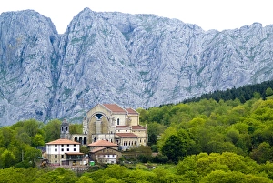 Urkiola Natural Park. Urkiola Sanctuary. Biscay province. Basque Country. Spain Urkiola Natural Park. Urkiola Sanctuary. Biscay province. Basque Country. Spain