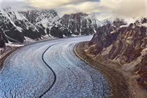 USA Alaska Denali Mount McKinley Ruth Glacier USA Alaska Denali Mount McKinley Ruth Glacier