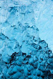 USA, Alaska, Tracy Arm - Fjords Terror Wilderness, Close-up of deep blue glacial USA, Alaska, Tracy Arm - Fjords Terror Wilderness, Close-up of deep blue glacial