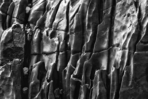 USA, Arizona. Black and White image. Canyon wall detail, Vishnu Shist USA, Arizona. Black and White image. Canyon wall detail, Vishnu Shist