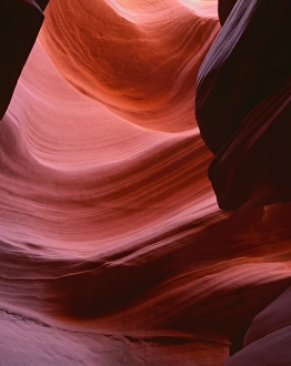 USA, Arizona, Navajo Tribal Park, Erosion of Navajo Sandstone by water has resulted USA, Arizona, Navajo Tribal Park, Erosion of Navajo Sandstone by water has resulted