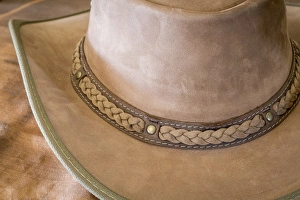 Images Dated 21st November 2014: USA, Arizona, Tucson. Close-up of cowboy hat