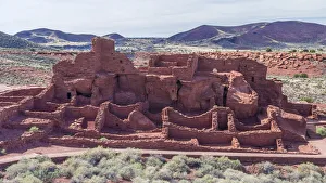 USA, Arizona. View of ancient dwelling at Wupatki National Monument USA, Arizona. View of ancient dwelling at Wupatki National Monument